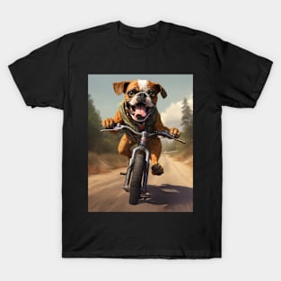 boxer and bike T-Shirt